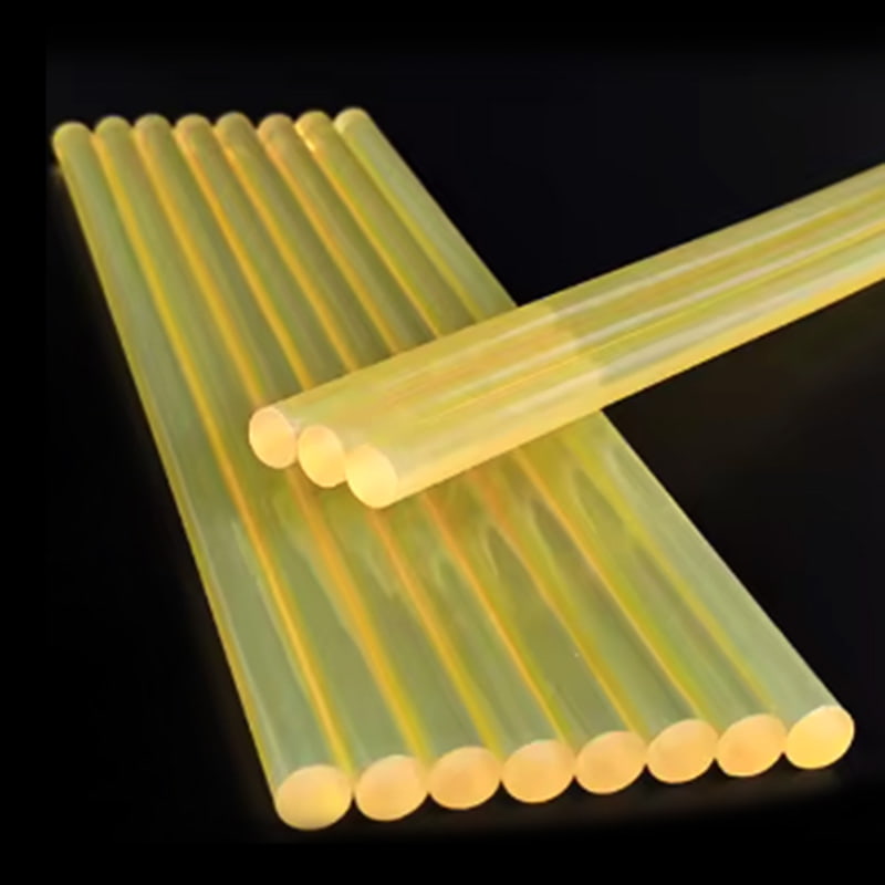 B09 Thick Yellow Transparent Hot Melt Glue Stick
